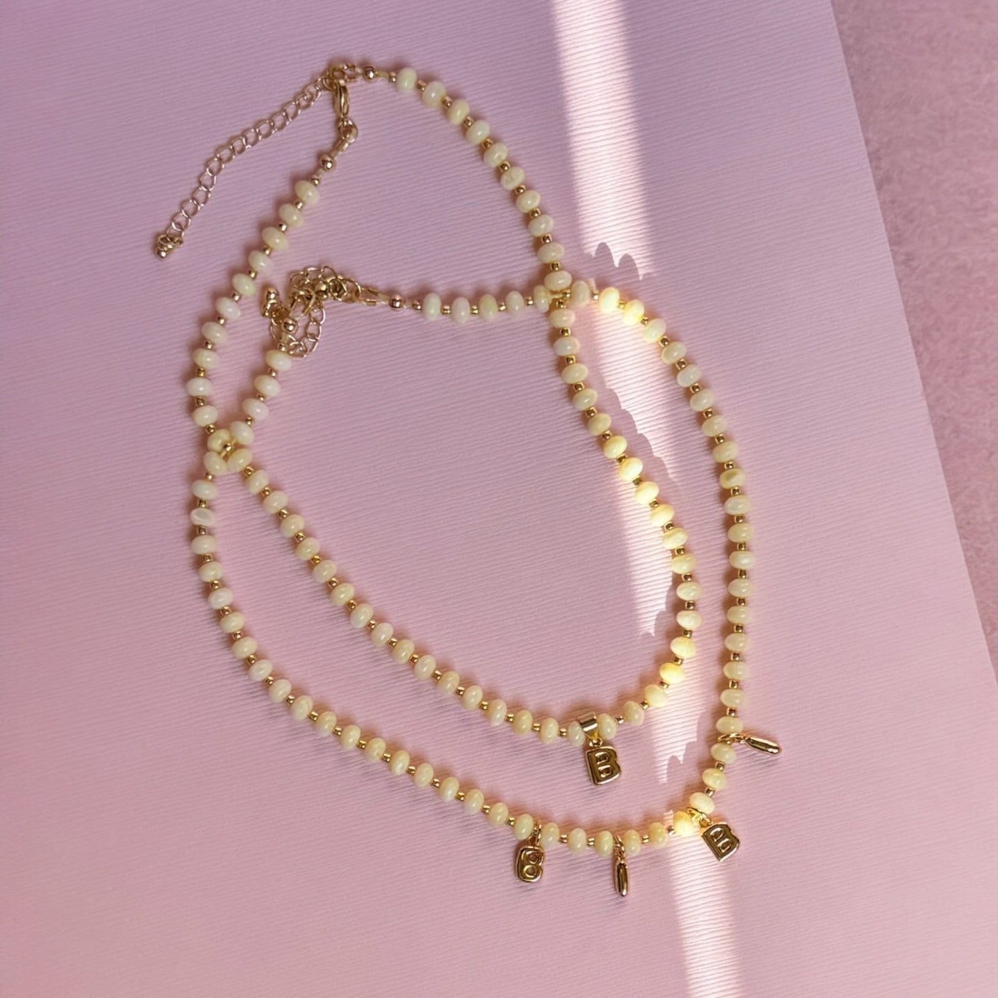 Buttercup Beaded Necklace