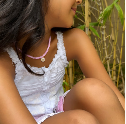 Smiley Pearl Necklace