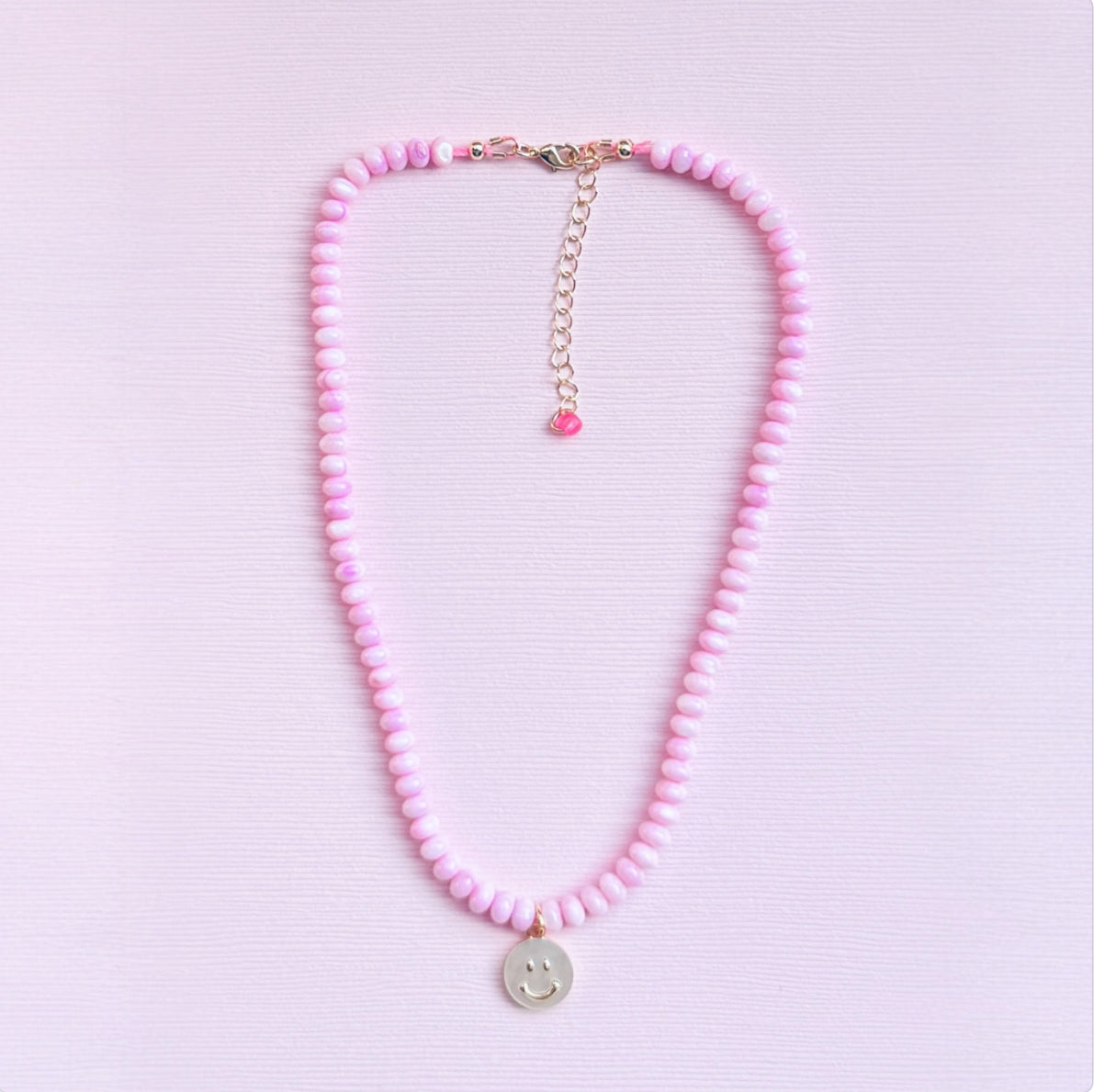 Smiley Pearl Necklace