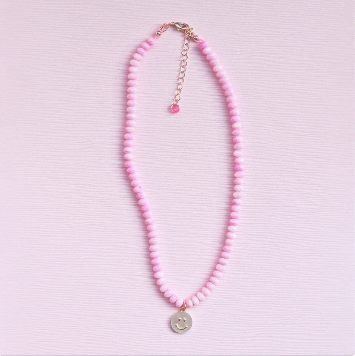 Smiley Pearl Necklace