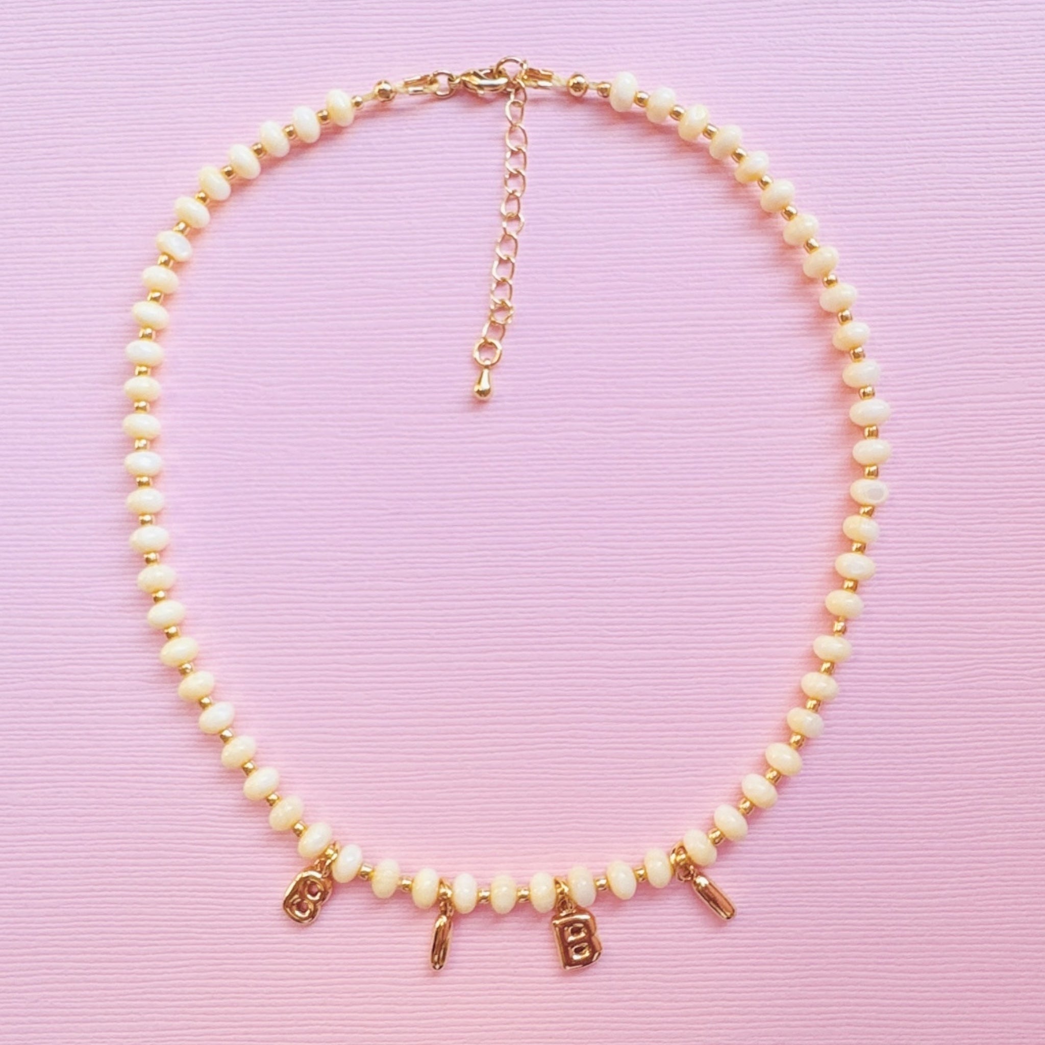 Buttercup Beaded Necklace