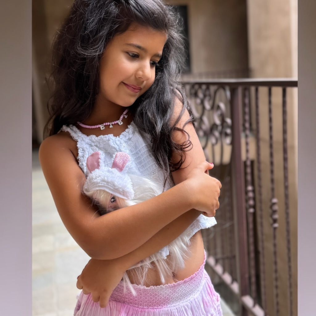 Bubble Gum Pearl Necklace