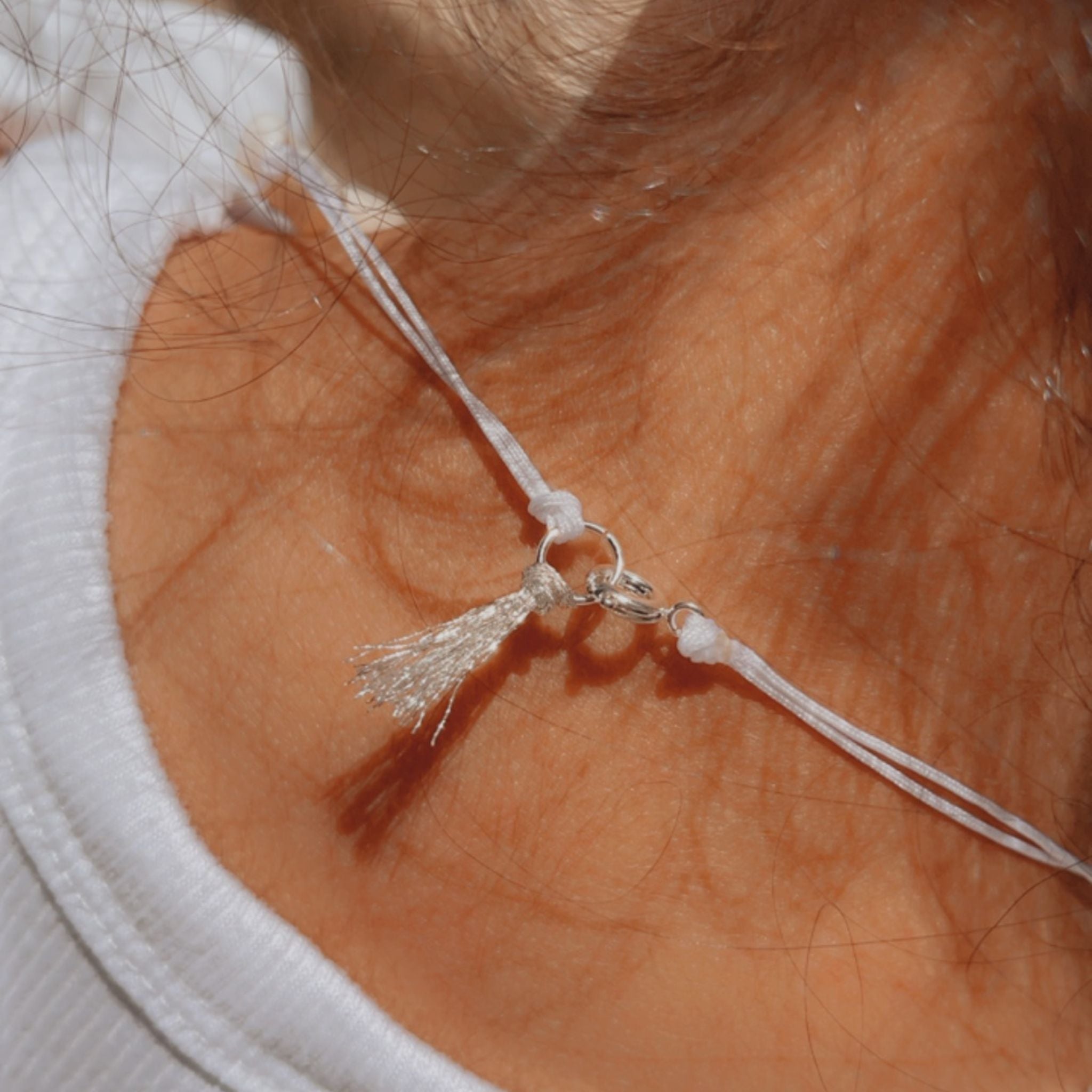 White Cowrie Shell Necklace