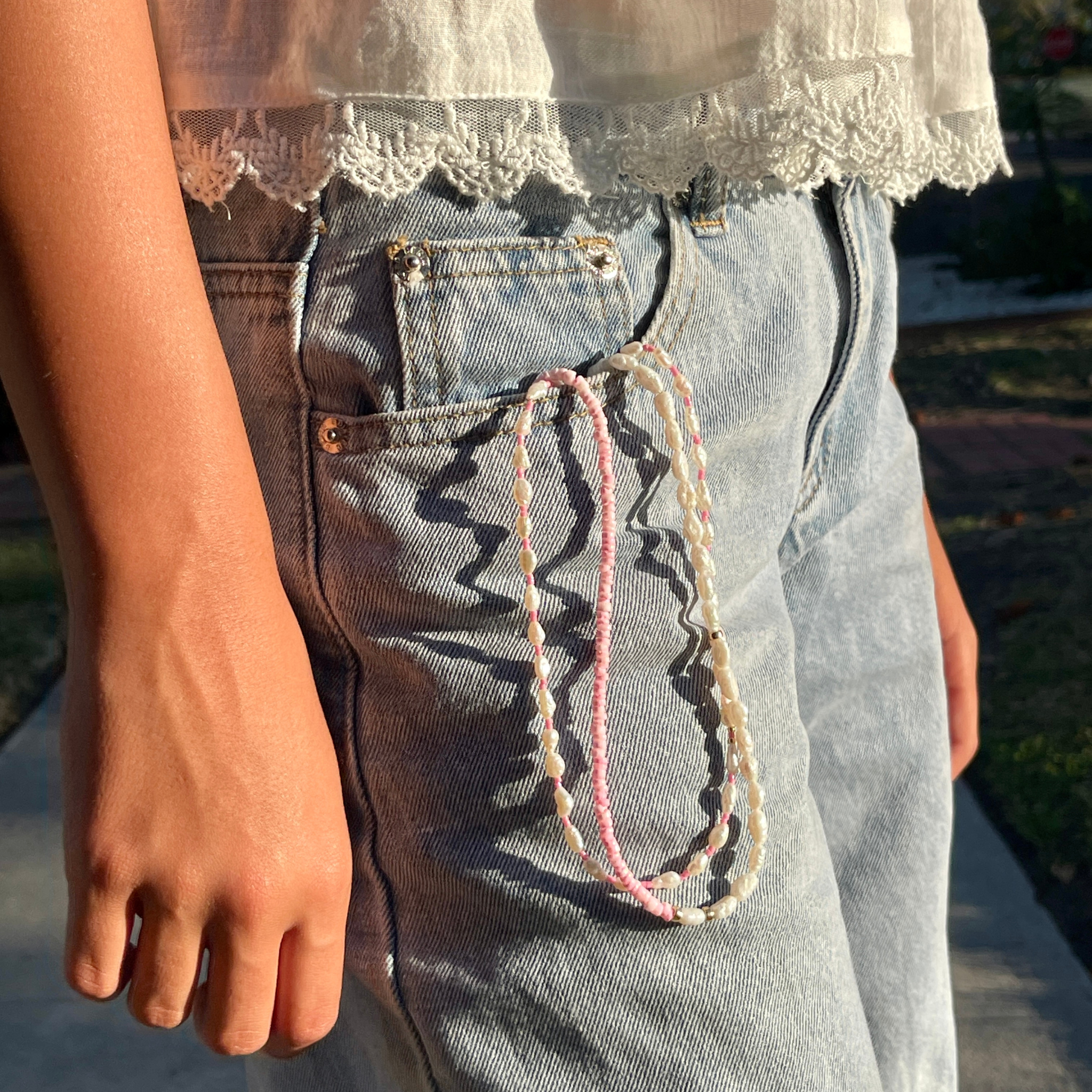 Heishi Bead Necklace